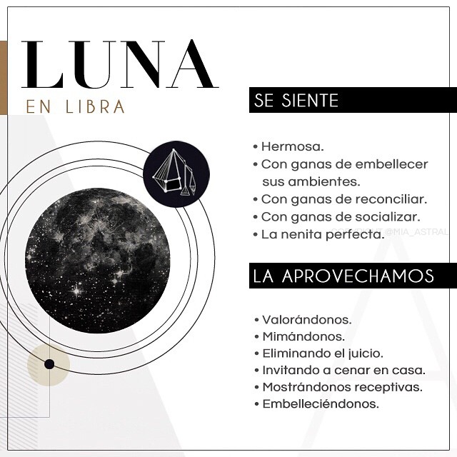 Energía de la Luna en Libra Mia Astral clases en línea de