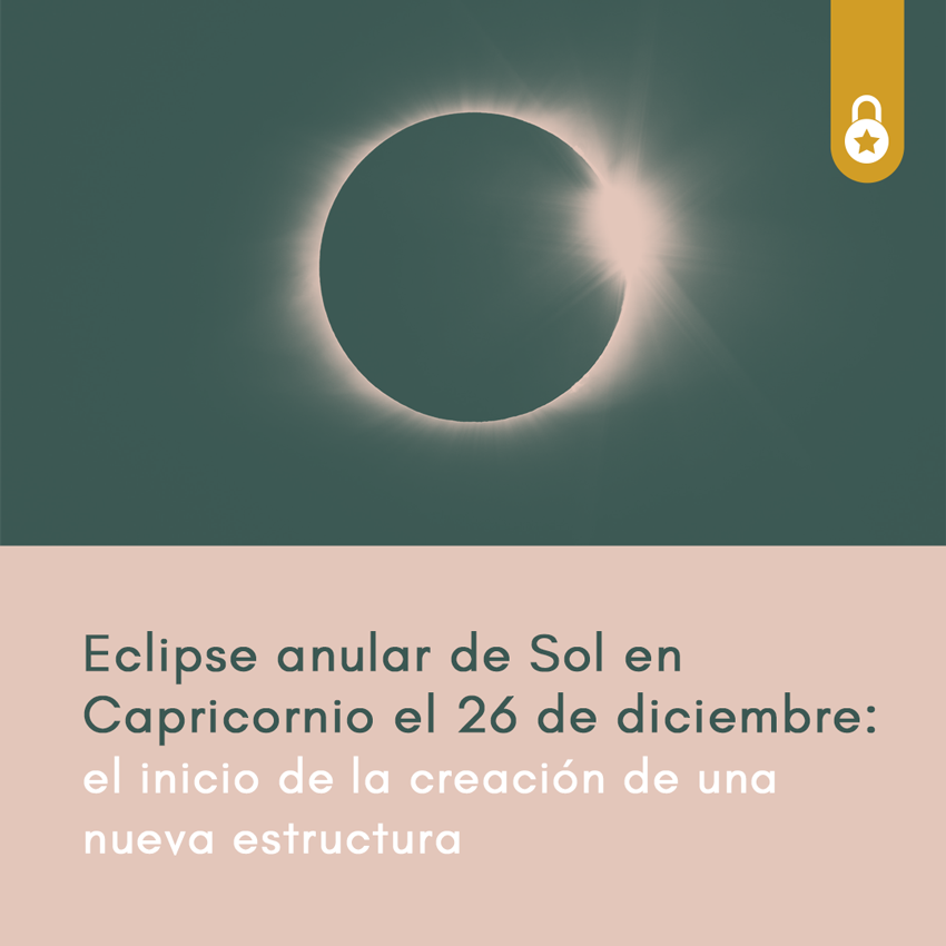 Eclipse anular Sol Capricornio