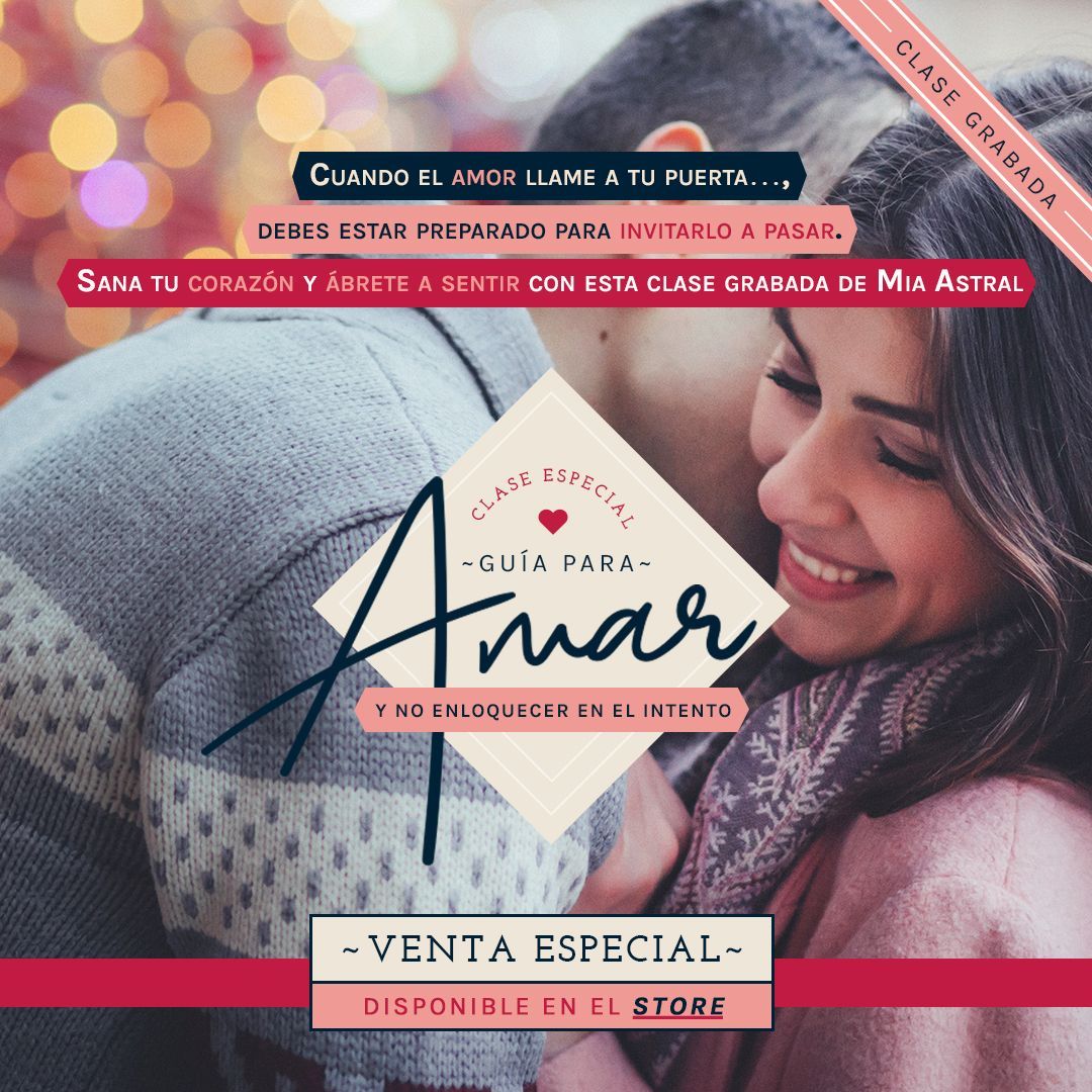 Clase grabada- Guía para amar y no enloquecer en el intento (VIDEO)