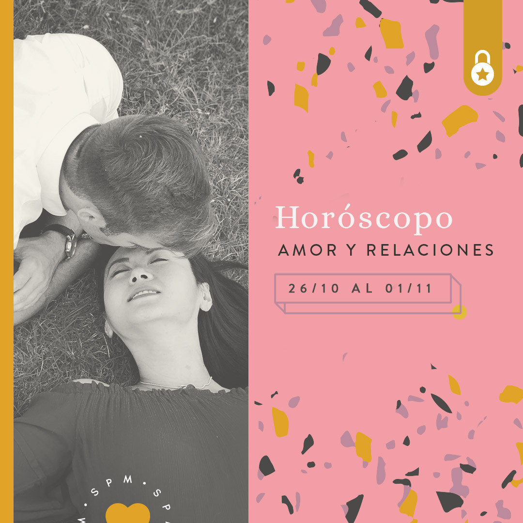 Horóscopo del amor y relaciones del 26 de octubre al 01 de noviembre de 2020