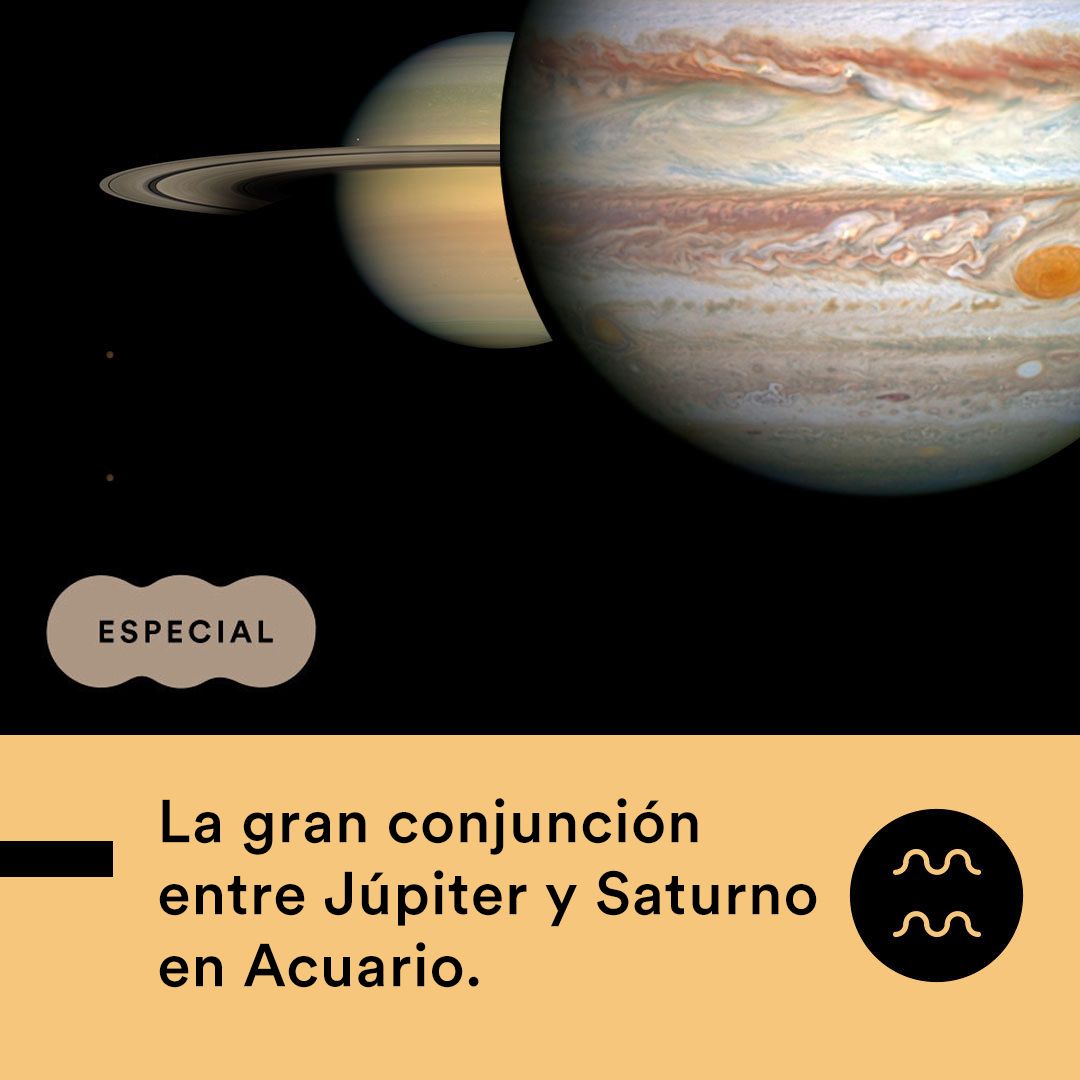 La gran conjunción entre Júpiter y Saturno en Acuario: inicia la era de aire (AUDIO)