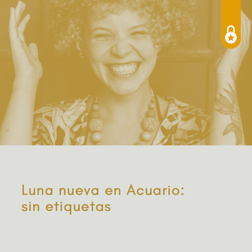 Luna nueva en Acuario: sin etiquetas