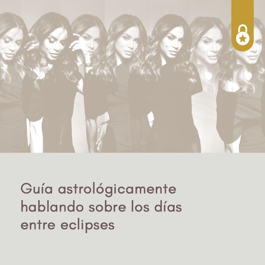 los días entre eclipses