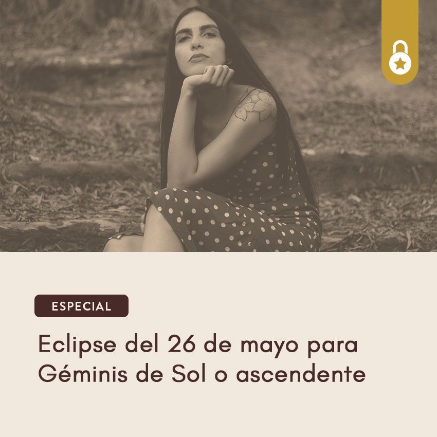 Eclipse del 26 de mayo para Géminis