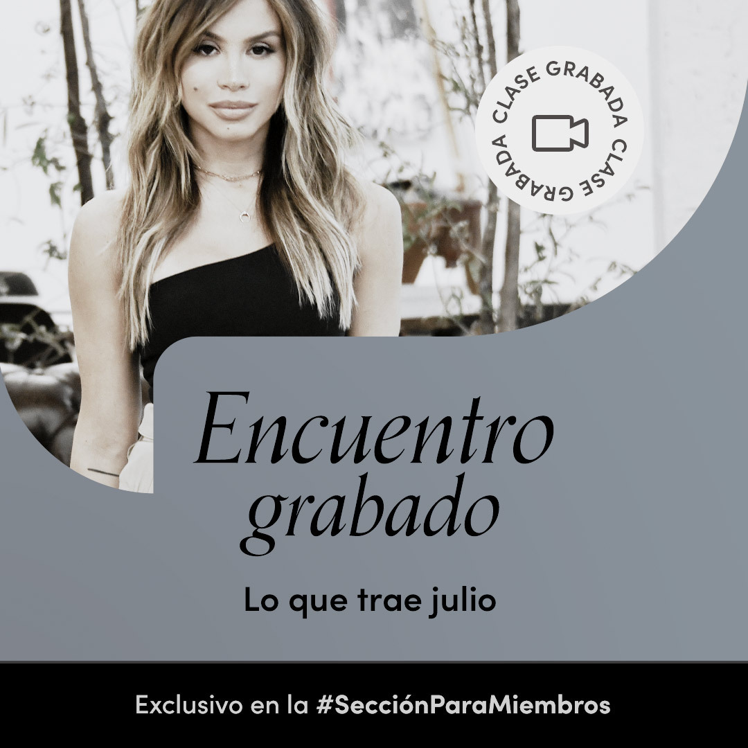 Lo que trae julio