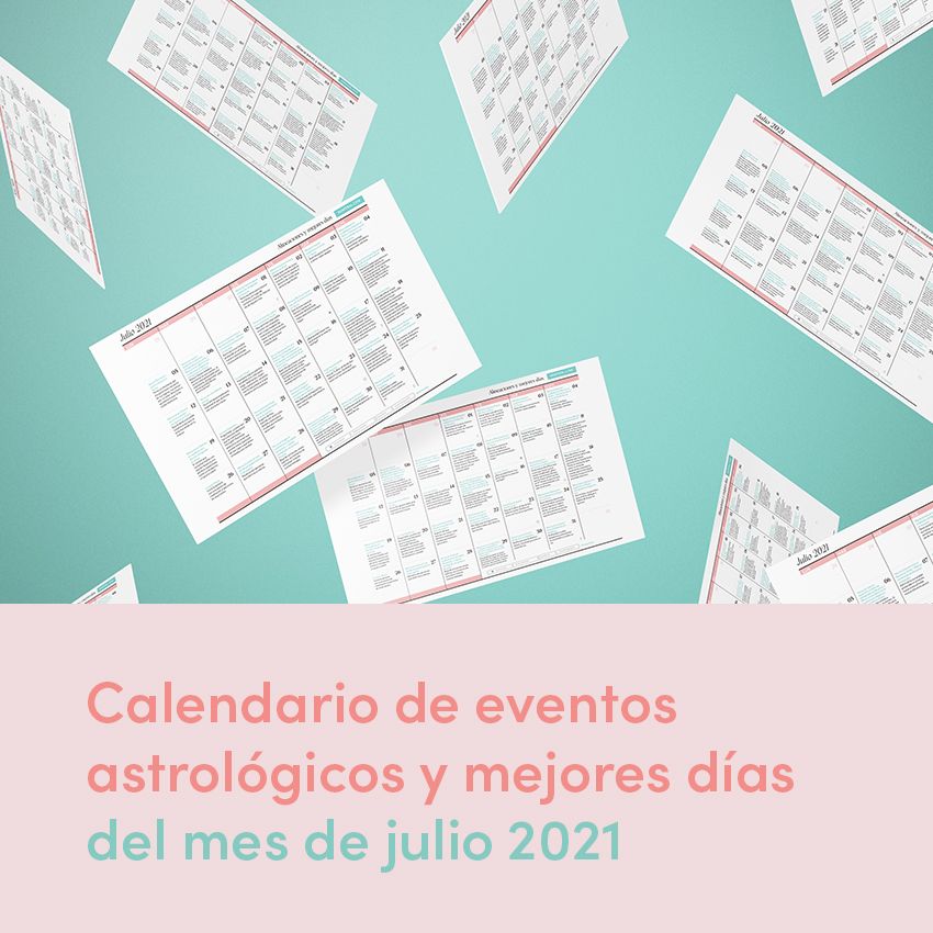 Calendario de julio 2021: Alineaciones y mejores días