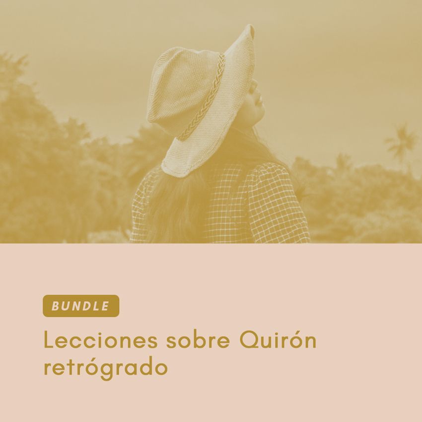 Bundle: lecciones sobre Quirón retrógrado