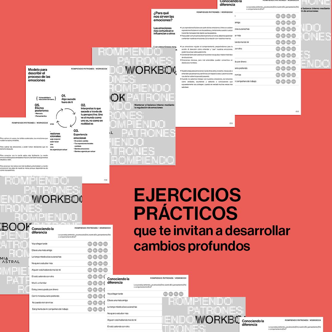 Rompiendo Patrones. Un taller para descubrir, aceptar y transformar nuestra conducta. - Imagen 3