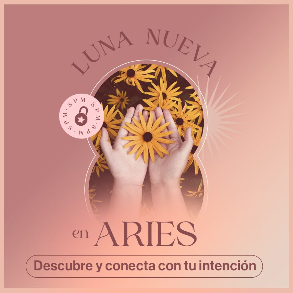 Lección del día: Ejercicio para conectar con tu intención de la luna nueva en Aries