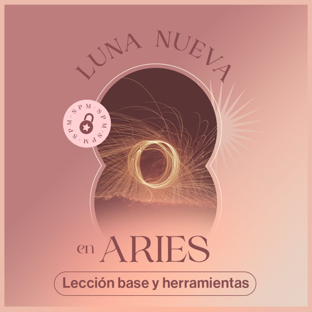Luna nueva en Aries: canalizando mi fuego para una nueva etapa