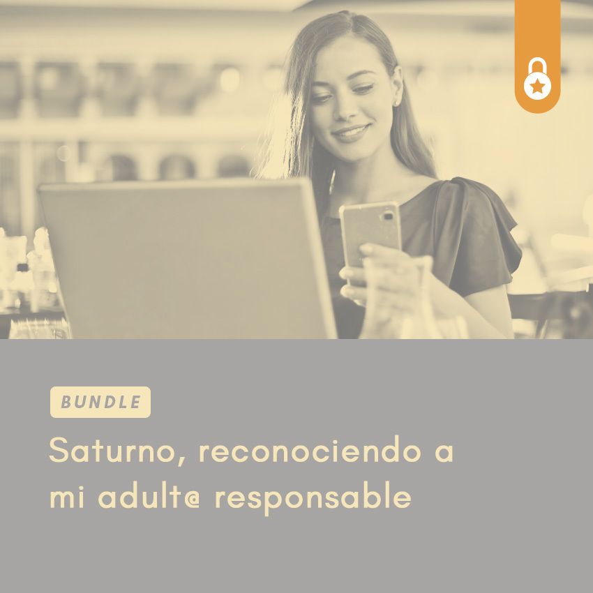 Bundle: Saturno, reconociendo a mi adult@ responsable