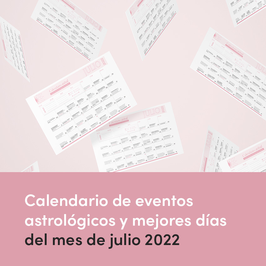 Calendario de julio 2022: Alineaciones y mejores días