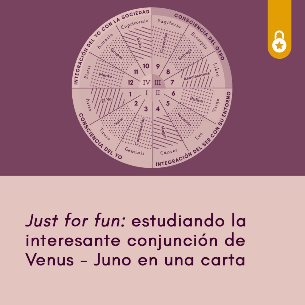 conjunción Venus - Juno