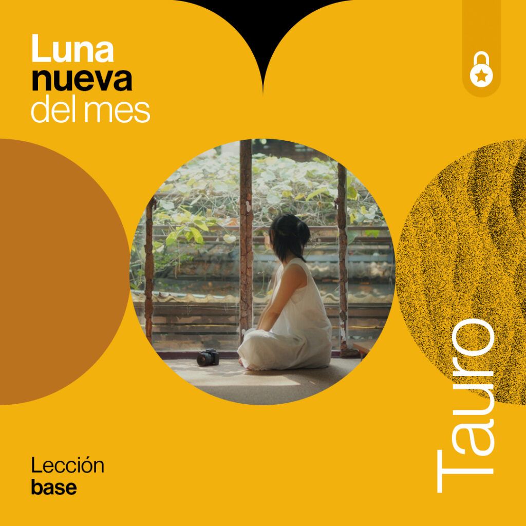 Portada luna nueva en Tauro