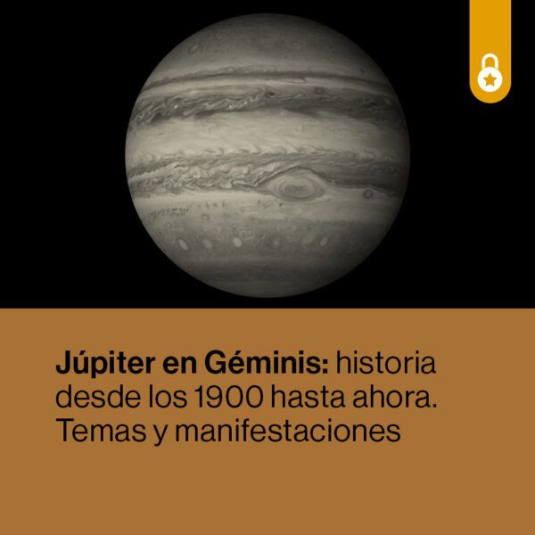 Portada Júpiter en Géminis