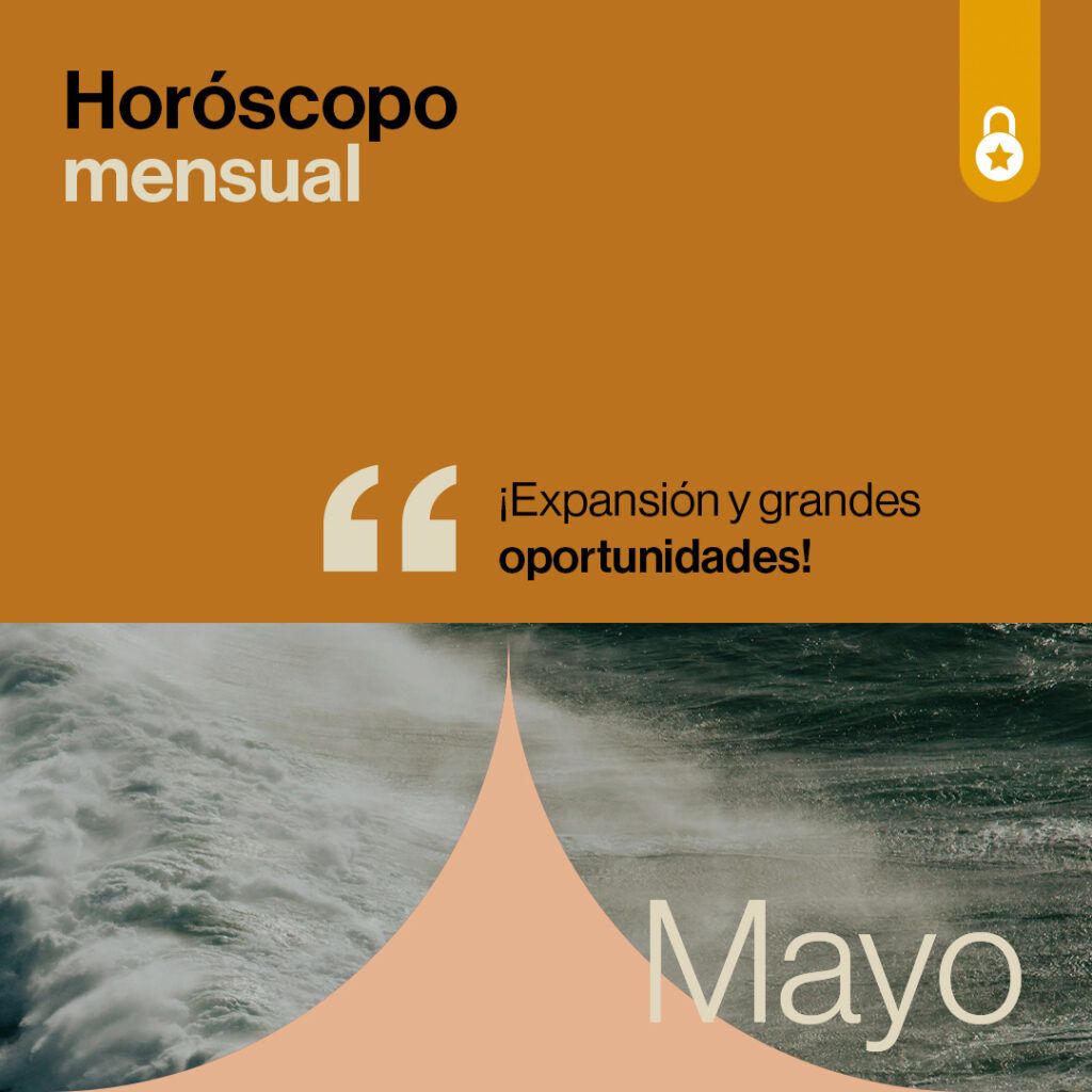 Portada horóscopo de mayo: ¡expansión y grandes oportunidades!