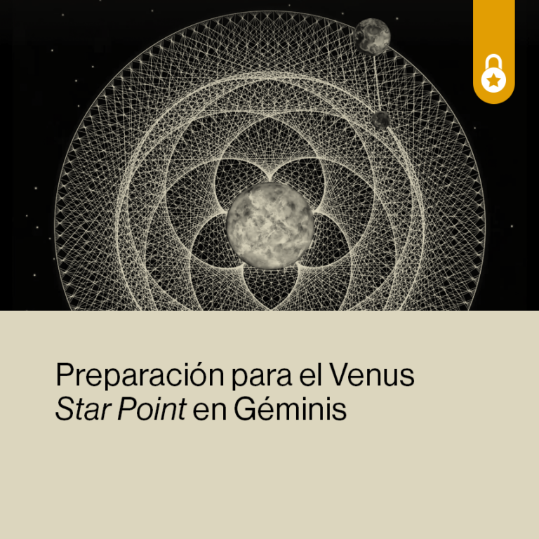 Preparación para el Venus Star Point en Géminis Mia Astral clases