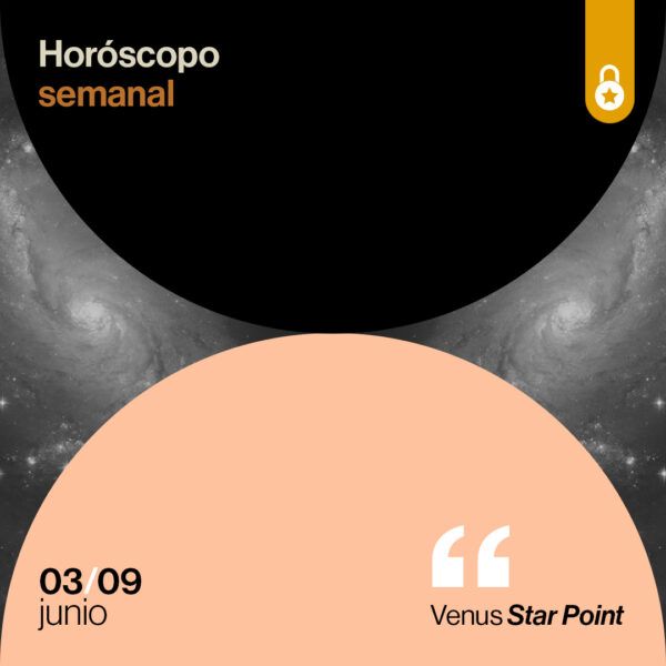 Portada horóscopo de la semana Venus Star Point