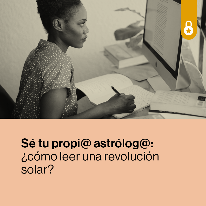 Portada sé tu propia astróloga: ¿cómo leer una revolución solar?