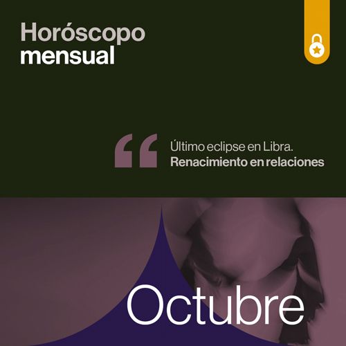 Portada horóscopo de octubre 2024