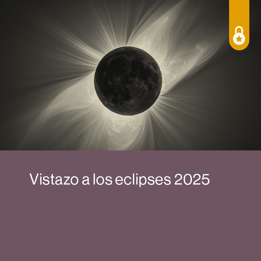 Portada vistazo a los eclipses 2025