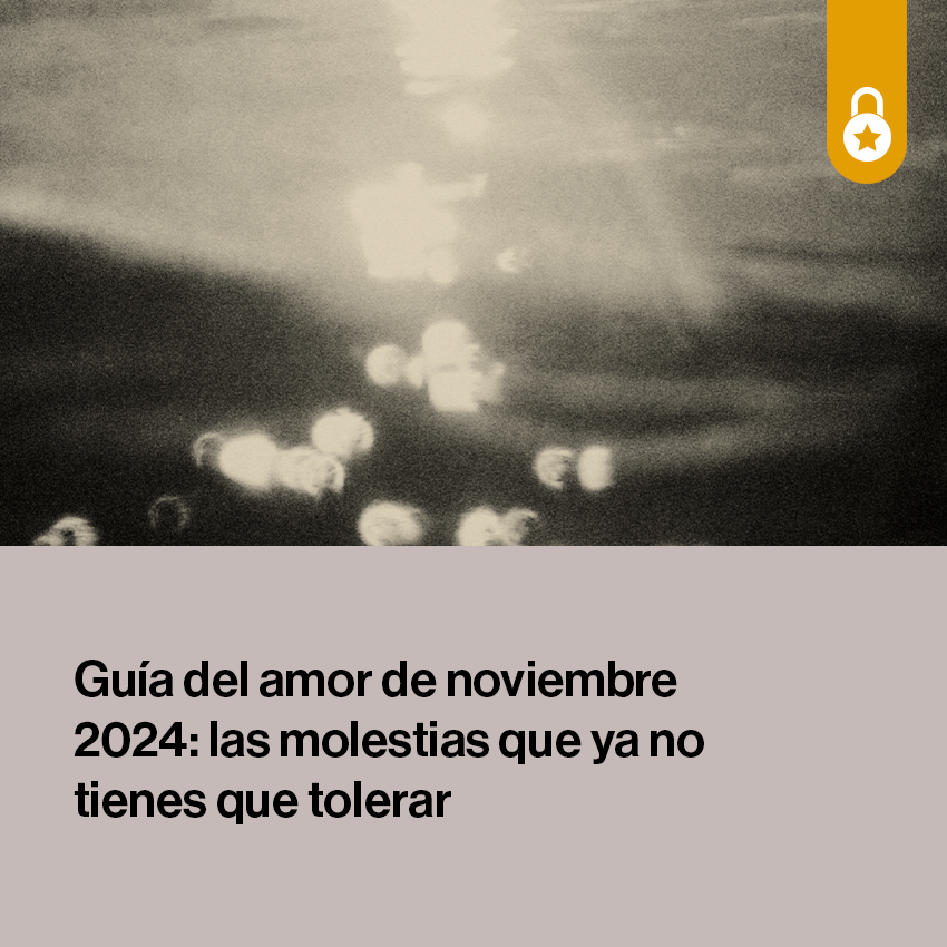 Portada guía del amor de noviembre 2024