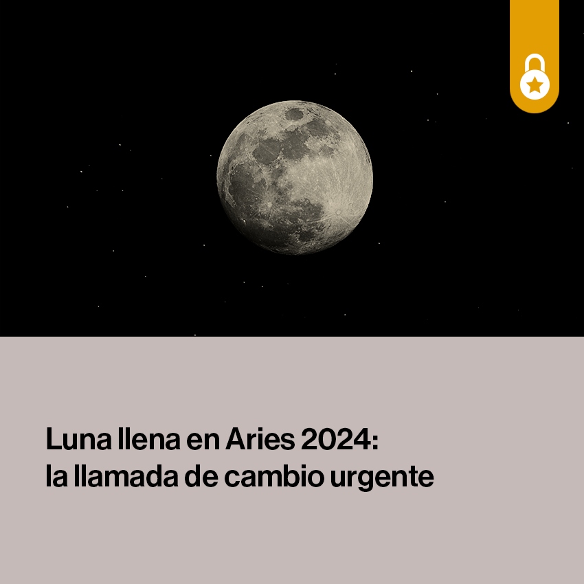 Portada luna llena en Aries 2024