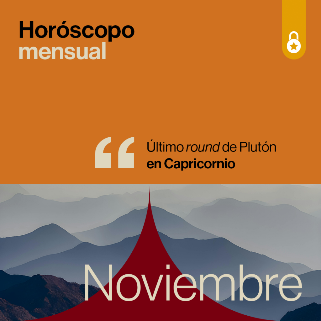 Portada horóscopo de noviembre 2024