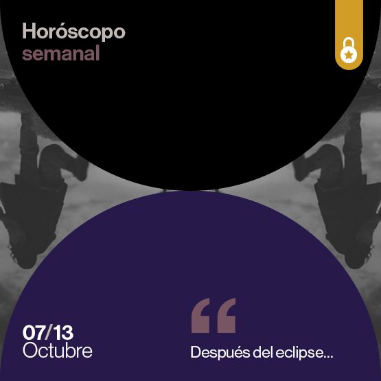 Portada horóscopo de la semana: después del eclipse