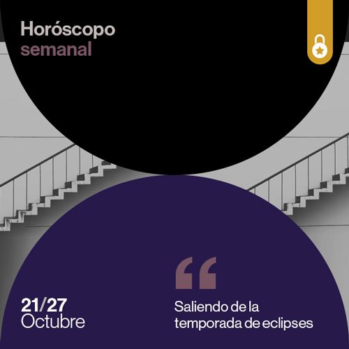 Portada horóscopo de la semana: saliendo de la temporada de eclipses