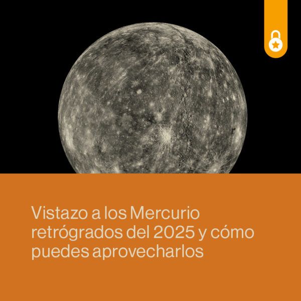 Portada Mercurio retrógrados del 2025