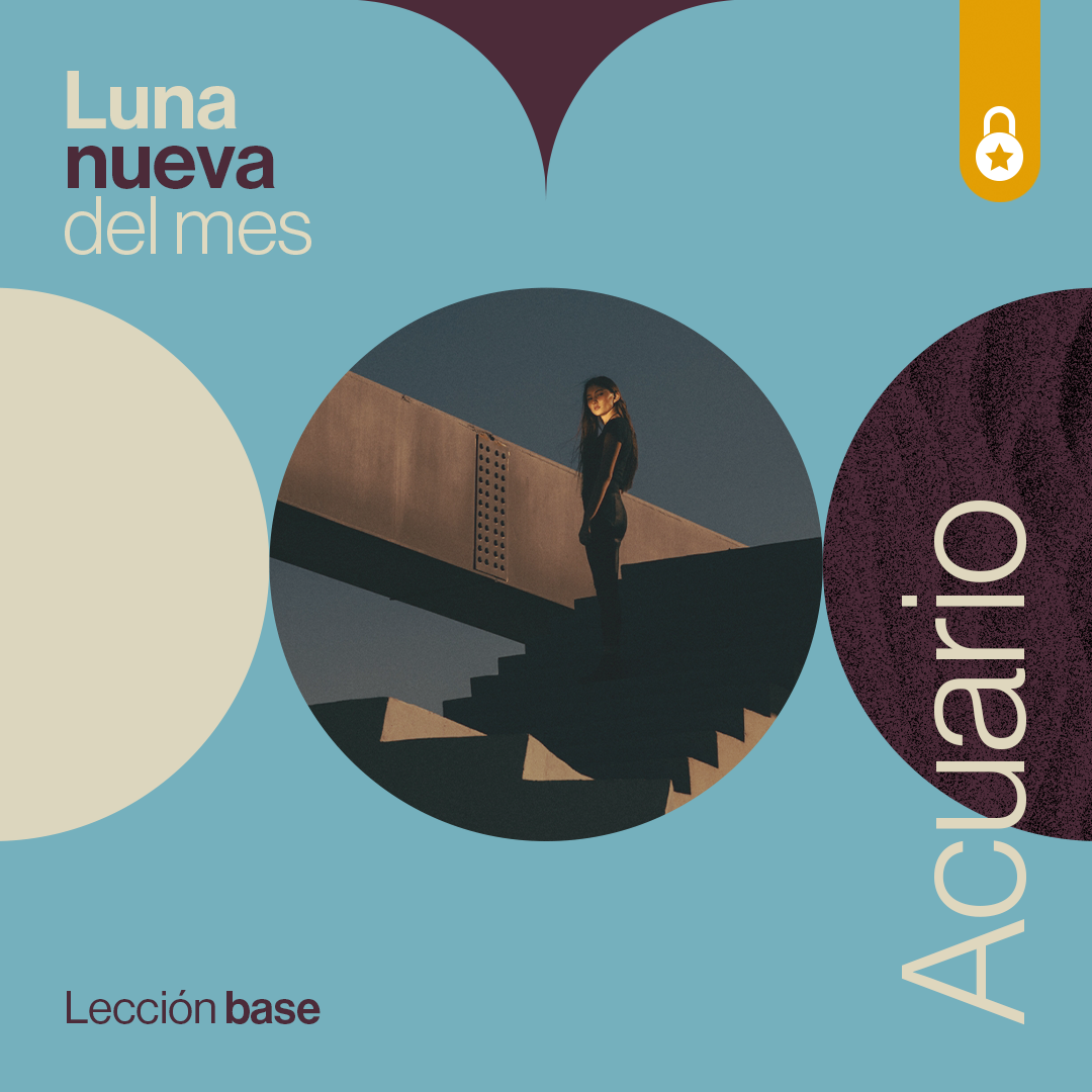 Luna nueva en Acuario 2025 el futuro es AHORA Mia Astral clases en