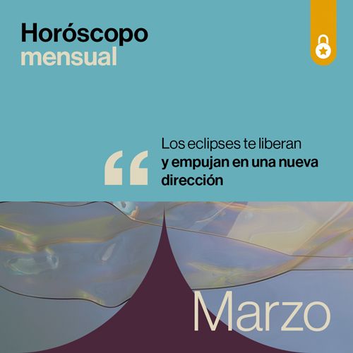 Portada horóscopo de marzo 2025