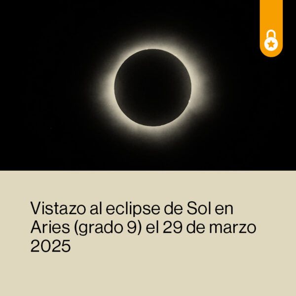 Portada eclipse de Sol en Aries 2025