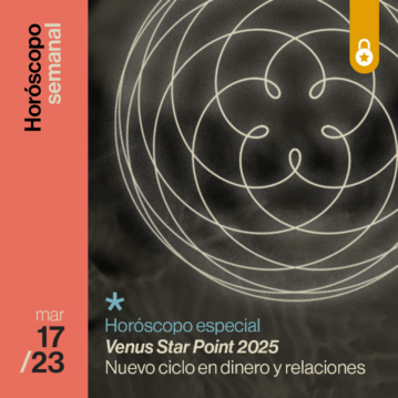 Portada Horóscopo especial del Venus Star Point 2025