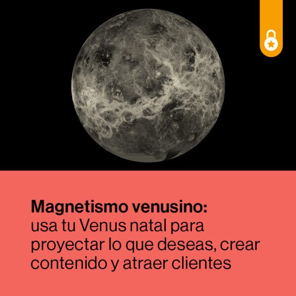 Portada usa tu Venus natal para proyectar lo que deseas