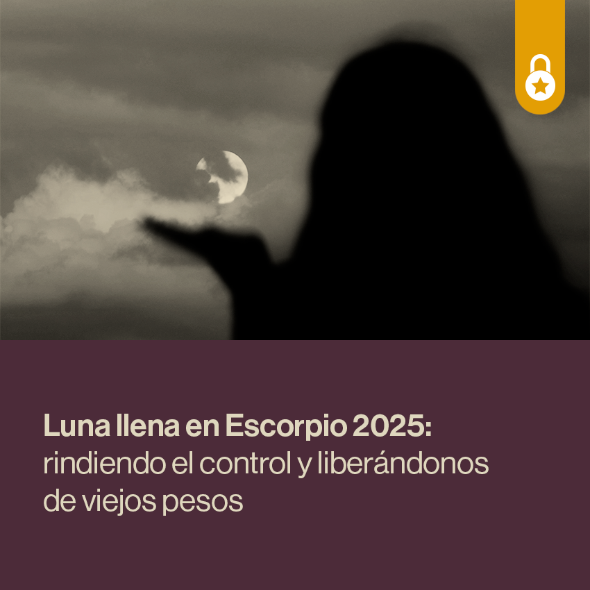 Portada luna llena en Escorpio 2025