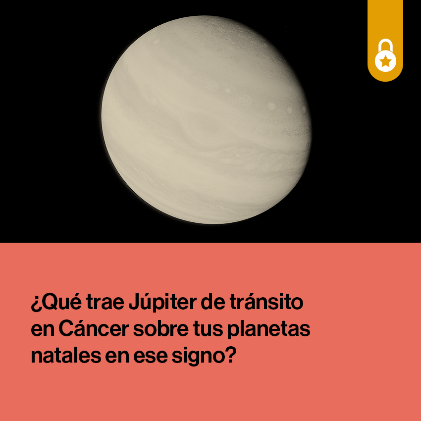 Portada Júpiter de tránsito en Cáncer