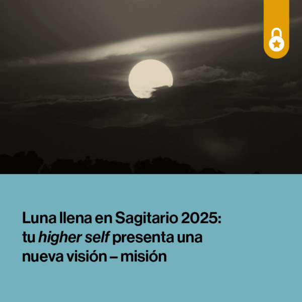 Portada luna llena en Sagitario 2025