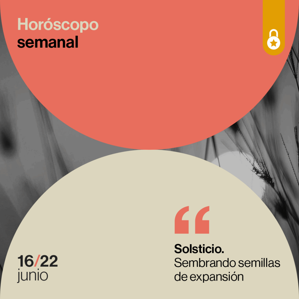Portada horóscopo de la semana: solsticio