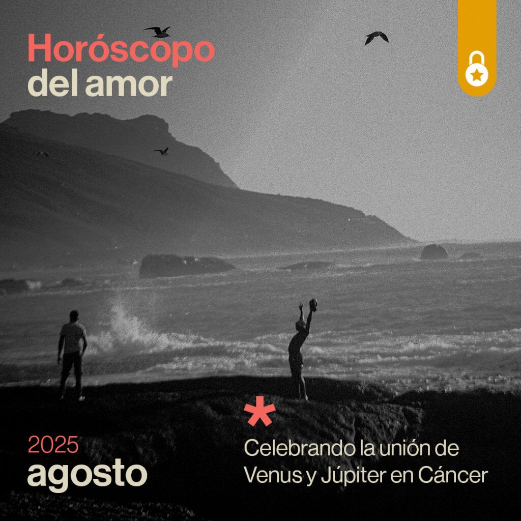 Portada horóscopo del amor de agosto 2025