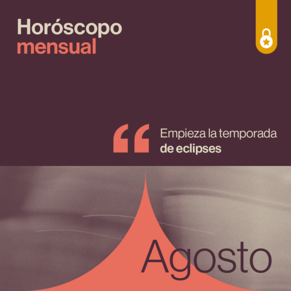Portada horóscopo de agosto 2025