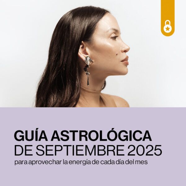 Portada Guía astrológica de septiembre 2025