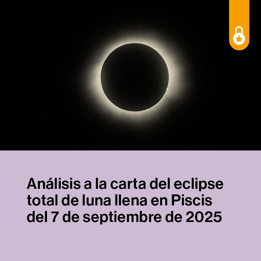 Portada eclipse total de luna llena en Piscis 2025