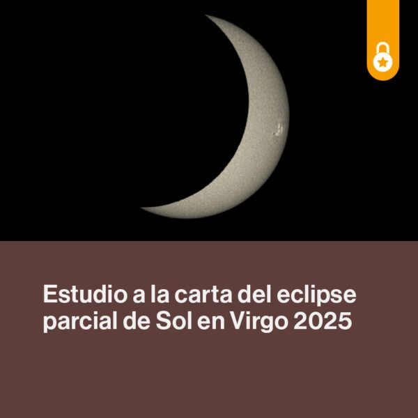 Portada eclipse parcial del Sol en Virgo 2025