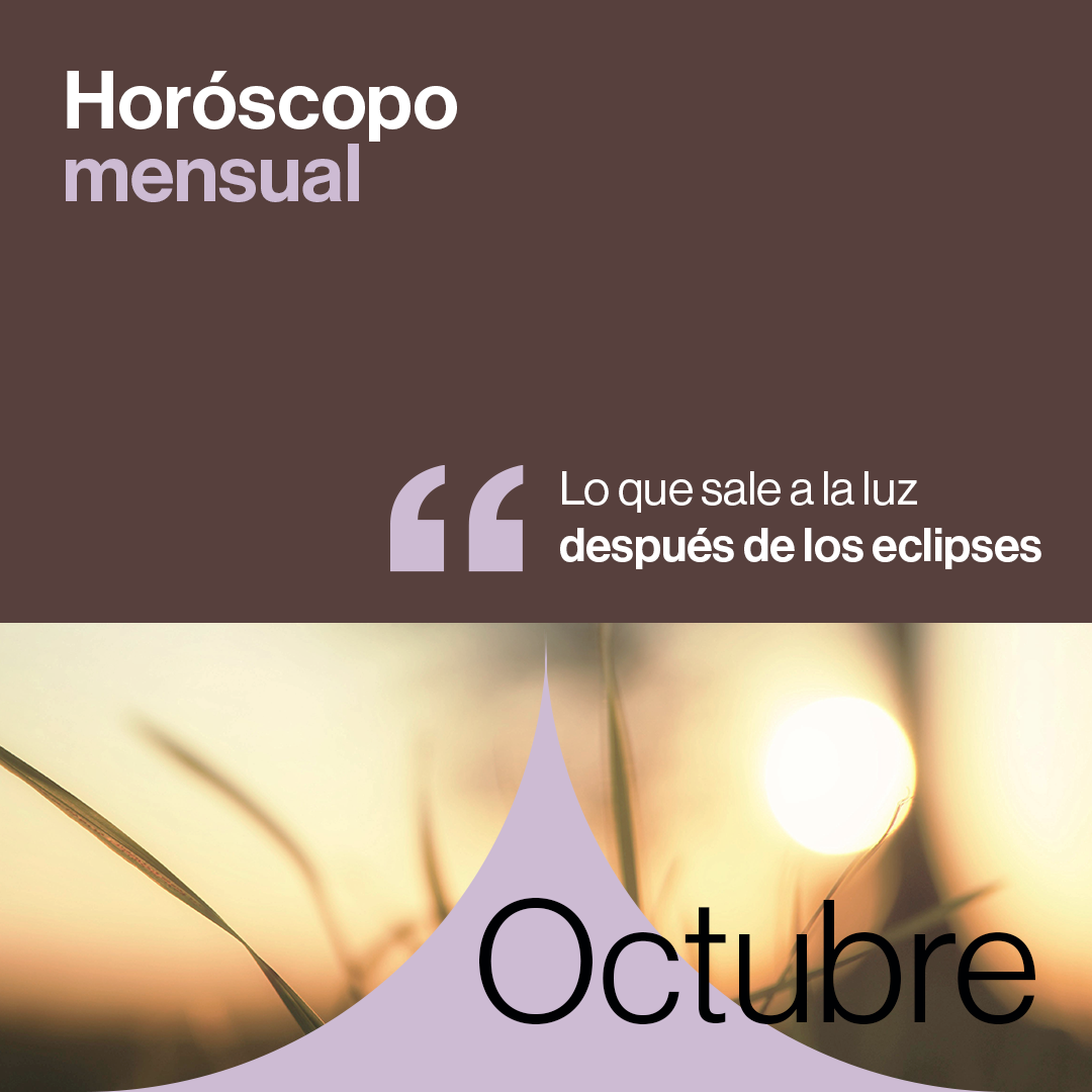 Horóscopo de octubre de 2025: lo que sale a la luz después de los eclipses