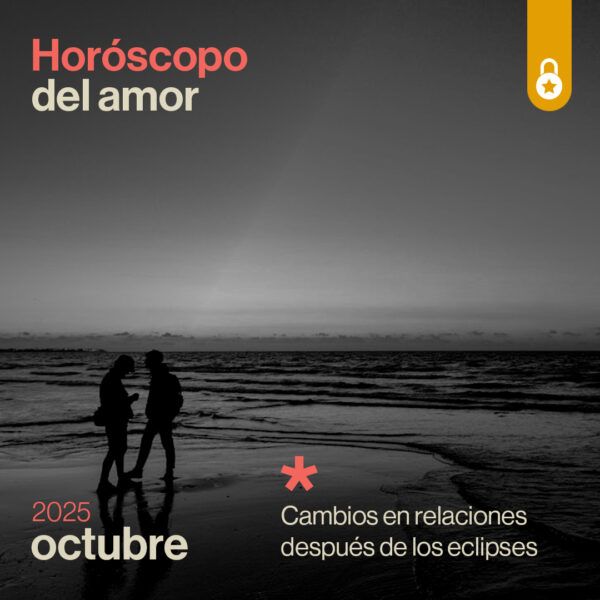 Portada horóscopo del amor de octubre 2025