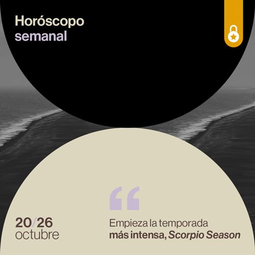 Horóscopo de la semana: empieza Scorpio Season