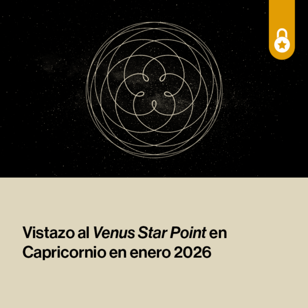 Portada Venus Star Point en Capricornio 2026