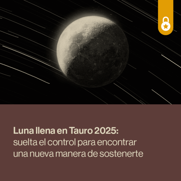 Portada luna llena en Tauro 2025